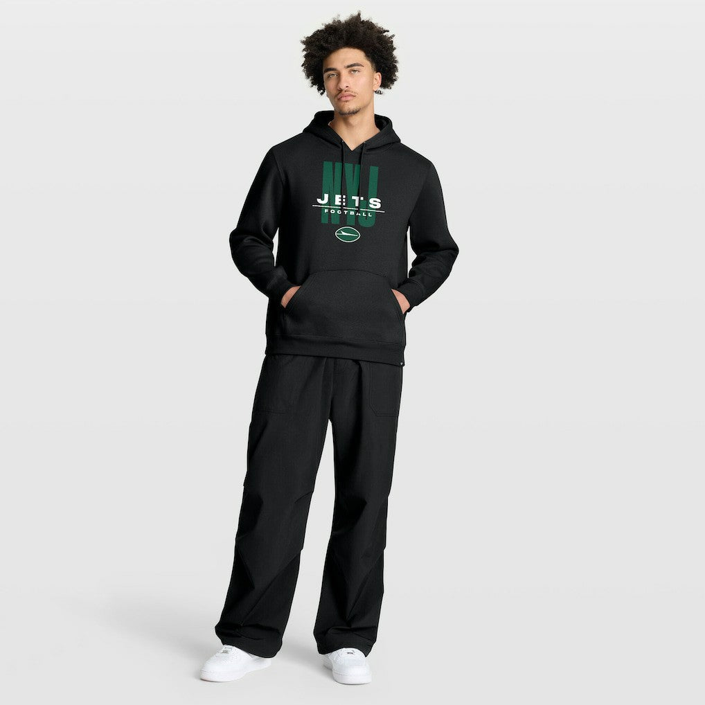 New York Jets Right Tackle Legacy Pullover Hoodie - Black - Fanatics