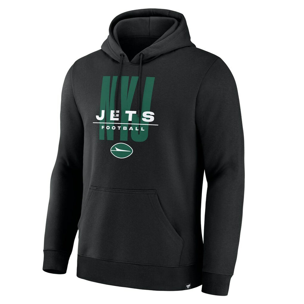 New York Jets Right Tackle Legacy Pullover Hoodie - Black - Fanatics