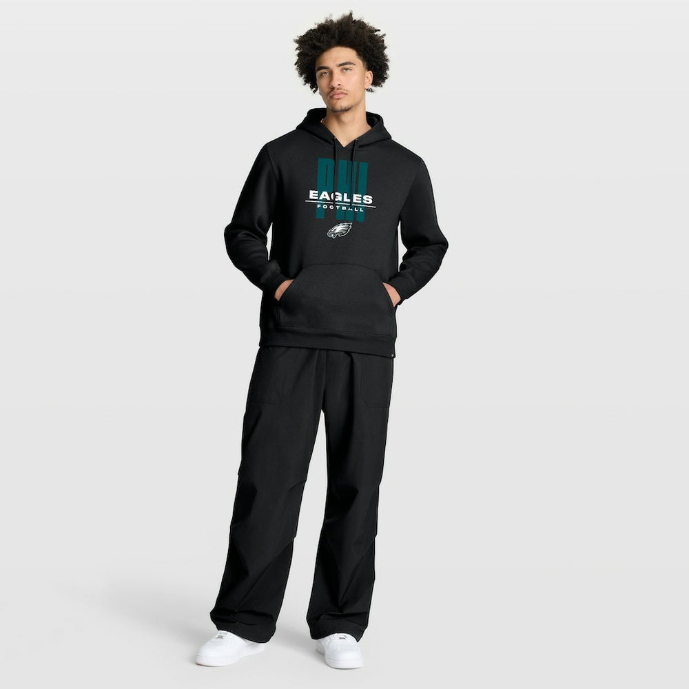 Philadelphia Eagles Right Tackle Legacy Pullover Hoodie - Black - Fanatics