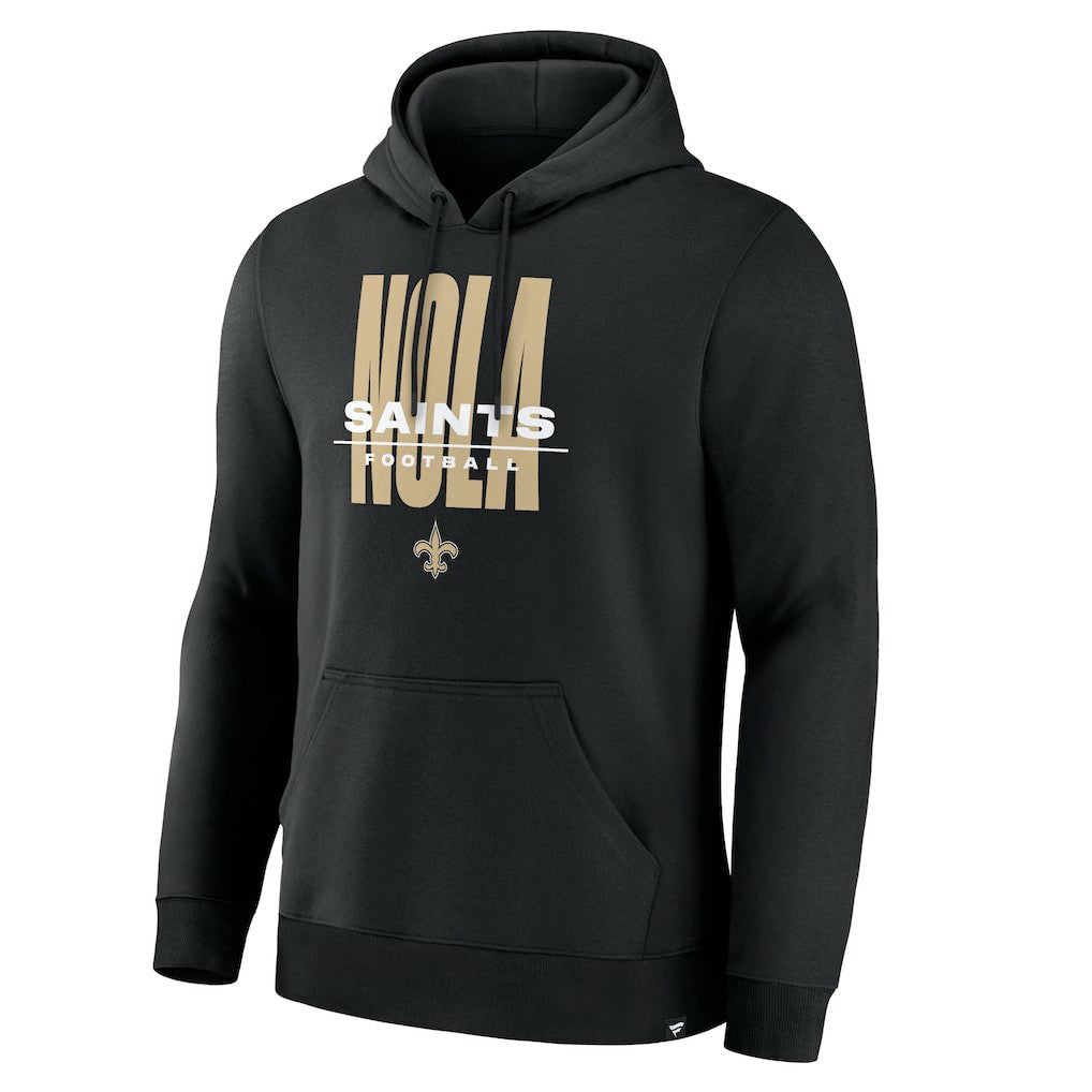 New Orleans Saints Right Tackle Legacy Pullover Hoodie - Black - Fanatics