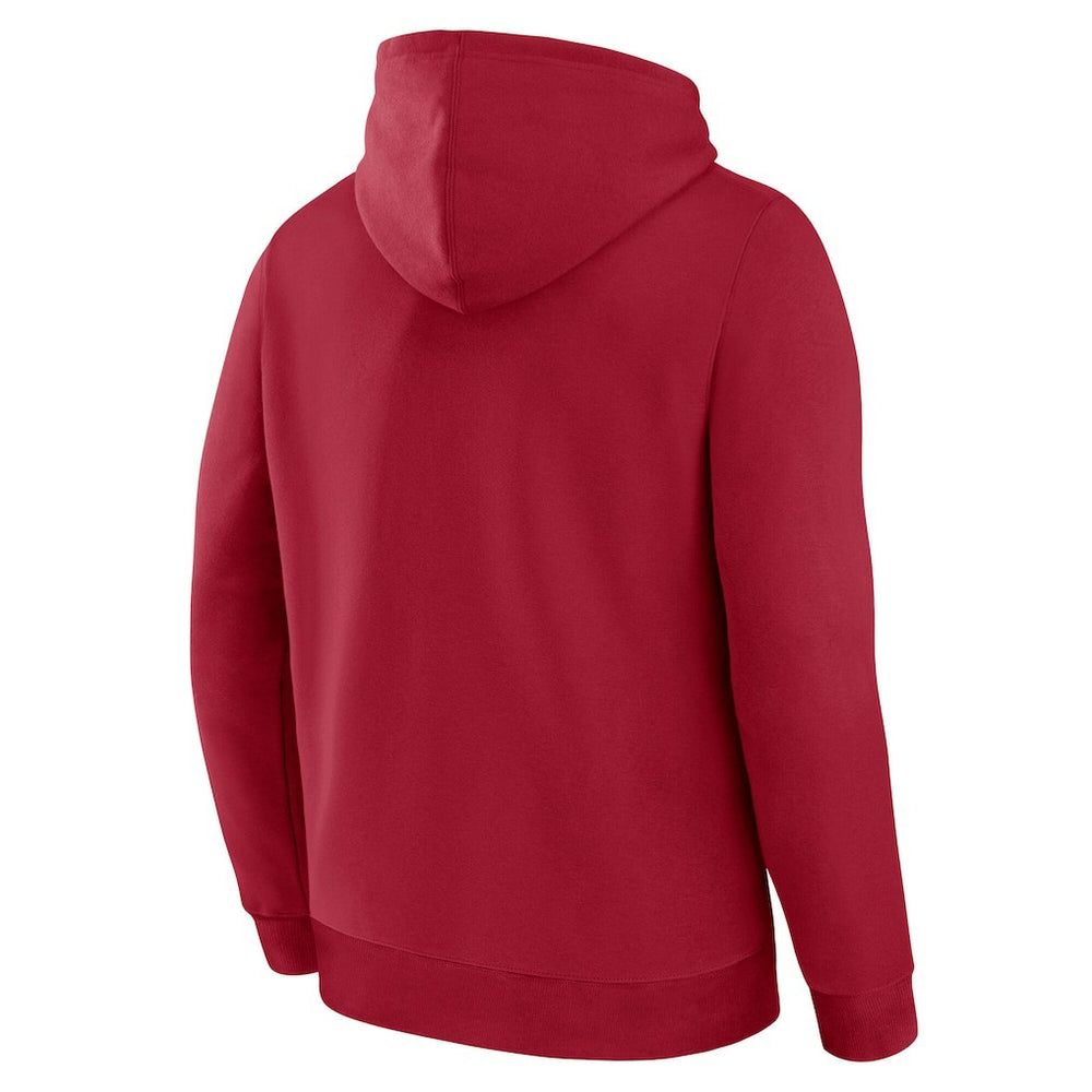 San Francisco 49ers Right Tackle Legacy Pullover Hoodie - Scarlet - Fanatics