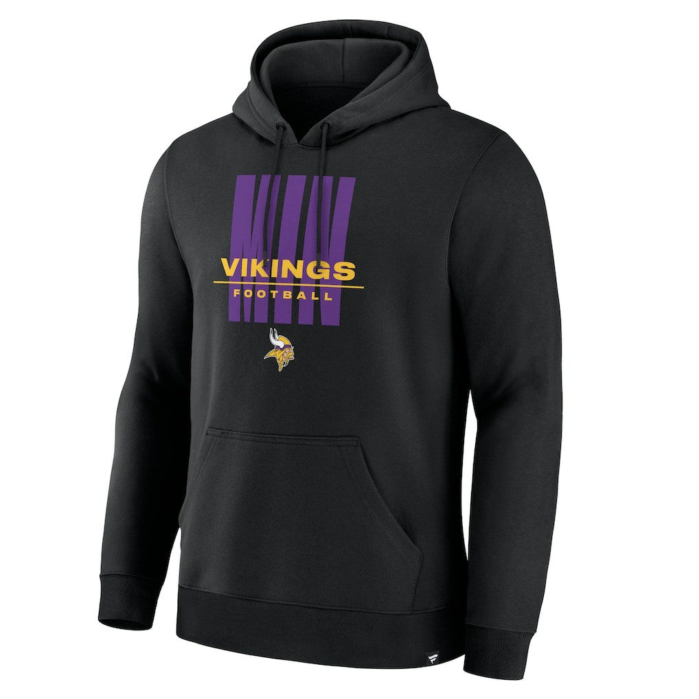 Minnesota Vikings Right Tackle Legacy Pullover Hoodie - Black - Fanatics