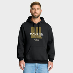 Baltimore Ravens Right Tackle Legacy Pullover Hoodie - Black - Fanatics