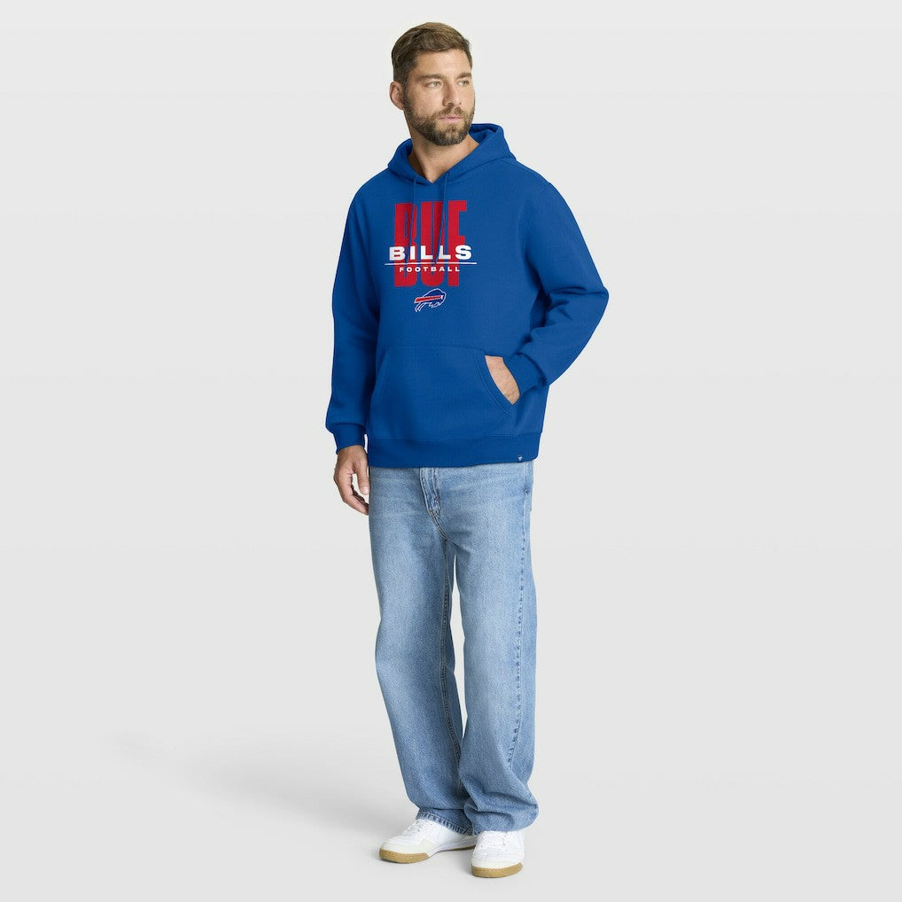 Buffalo Bills Right Tackle Legacy Pullover Hoodie - Royal - Fanatics