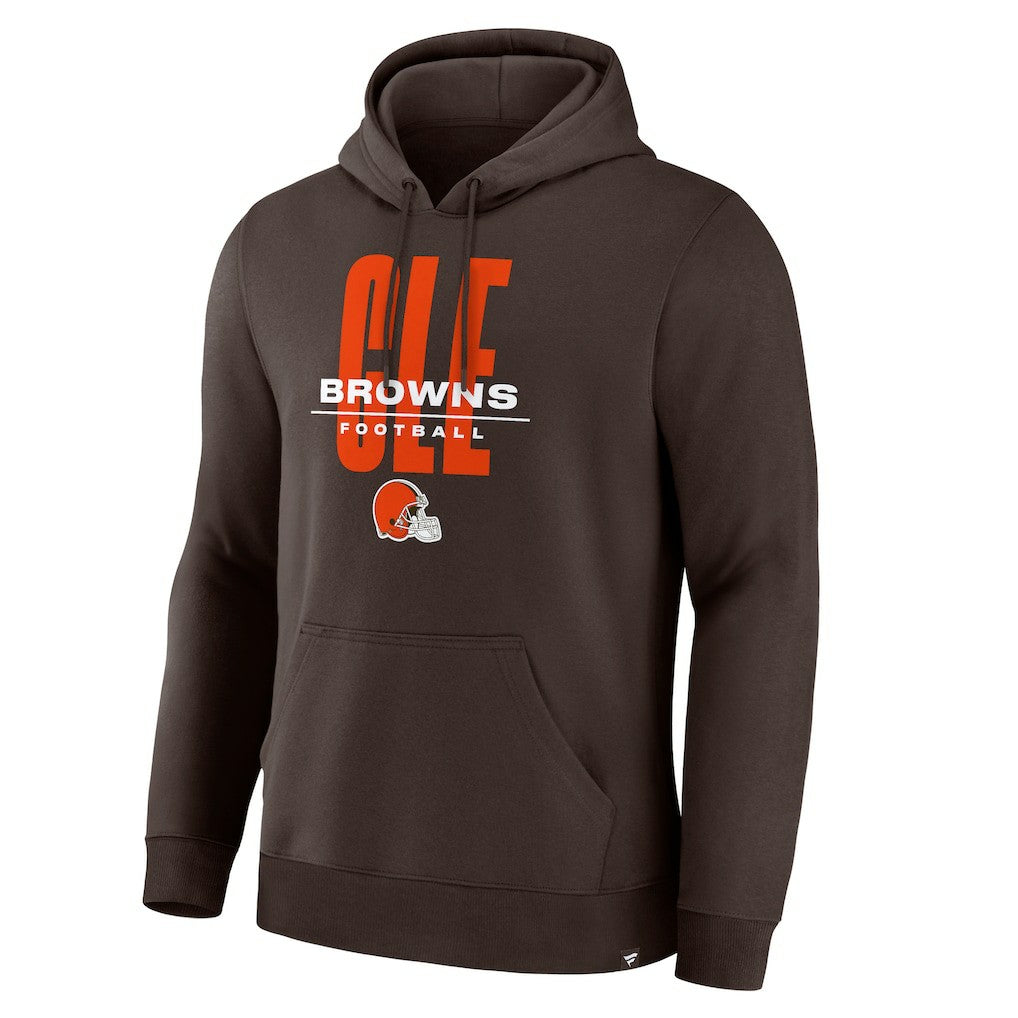Cleveland Browns Right Tackle Legacy Pullover Hoodie - Brown - Fanatics