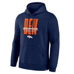 Denver Broncos Right Tackle Legacy Pullover Hoodie - Navy - Fanatics