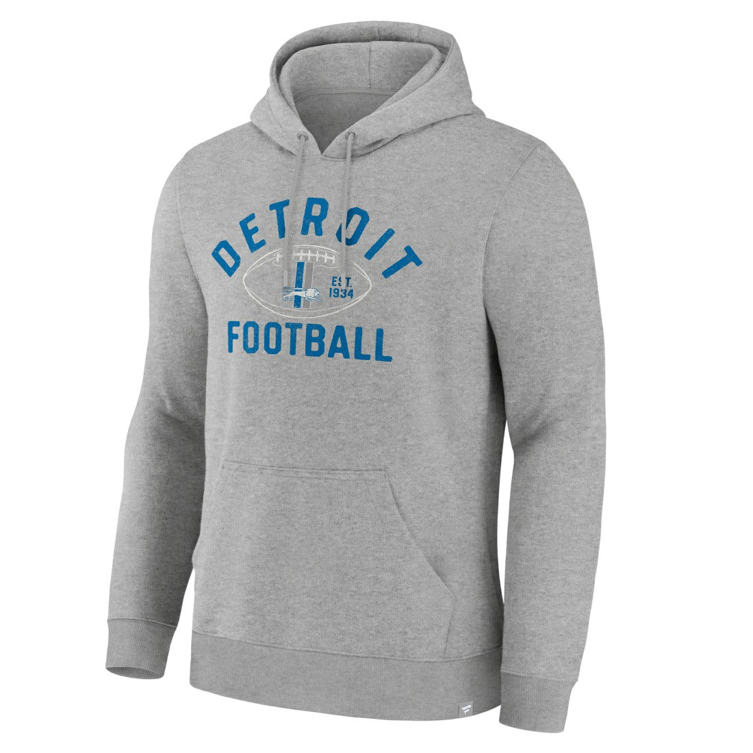 Detroit Lions Fumblerooski Legacy Pullover Hoodie - Heather Gray - Fanatics