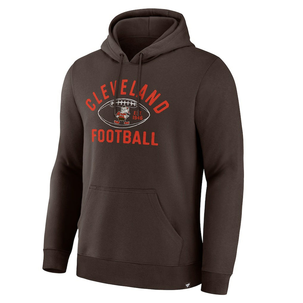 Cleveland Browns Fumblerooski Legacy Pullover Hoodie - Brown - Fanatics