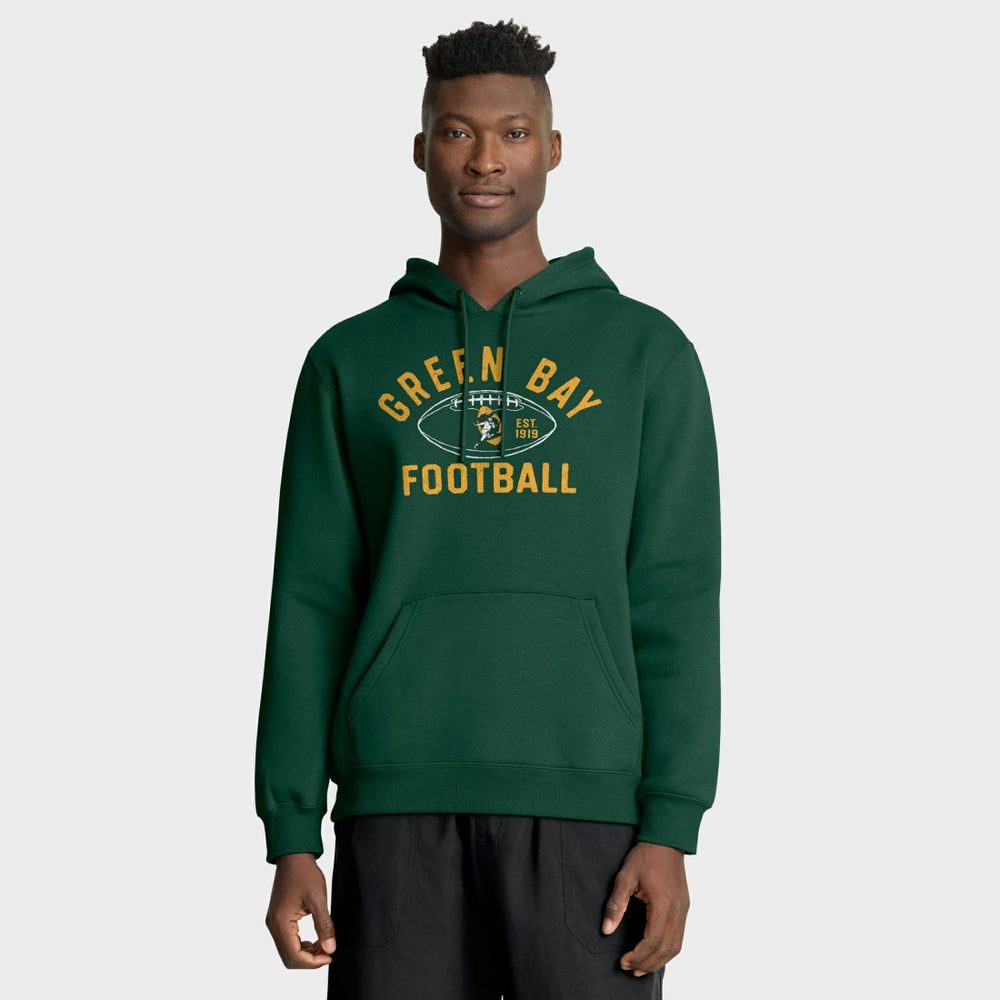 Green Bay Packers Fumblerooski Legacy Pullover Hoodie - Green - Fanatics