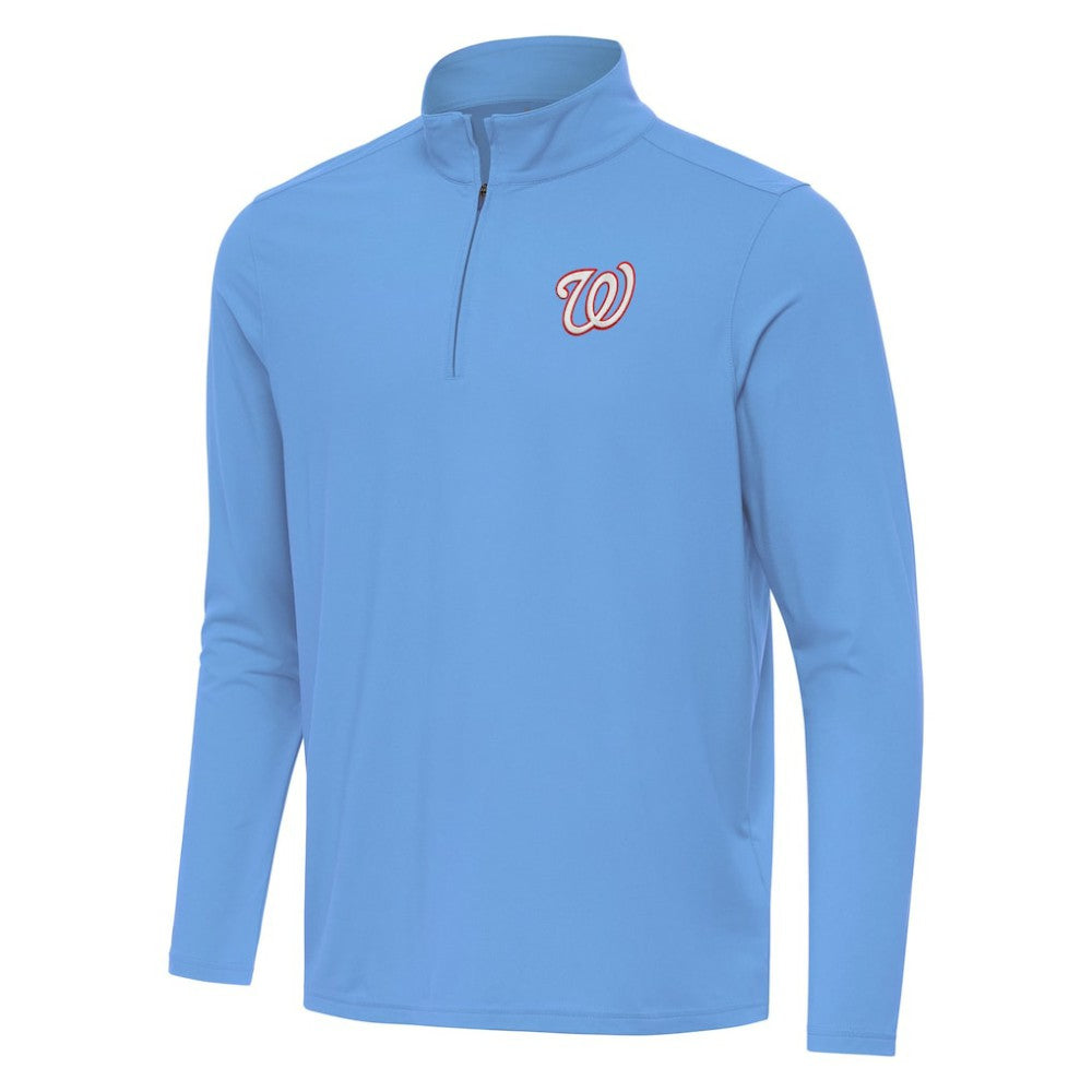 Washington Nationals Antigua Intent Quarter-Zip Top for sale
