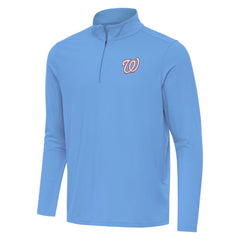 Washington Nationals Antigua Intent Quarter-Zip Top for sale