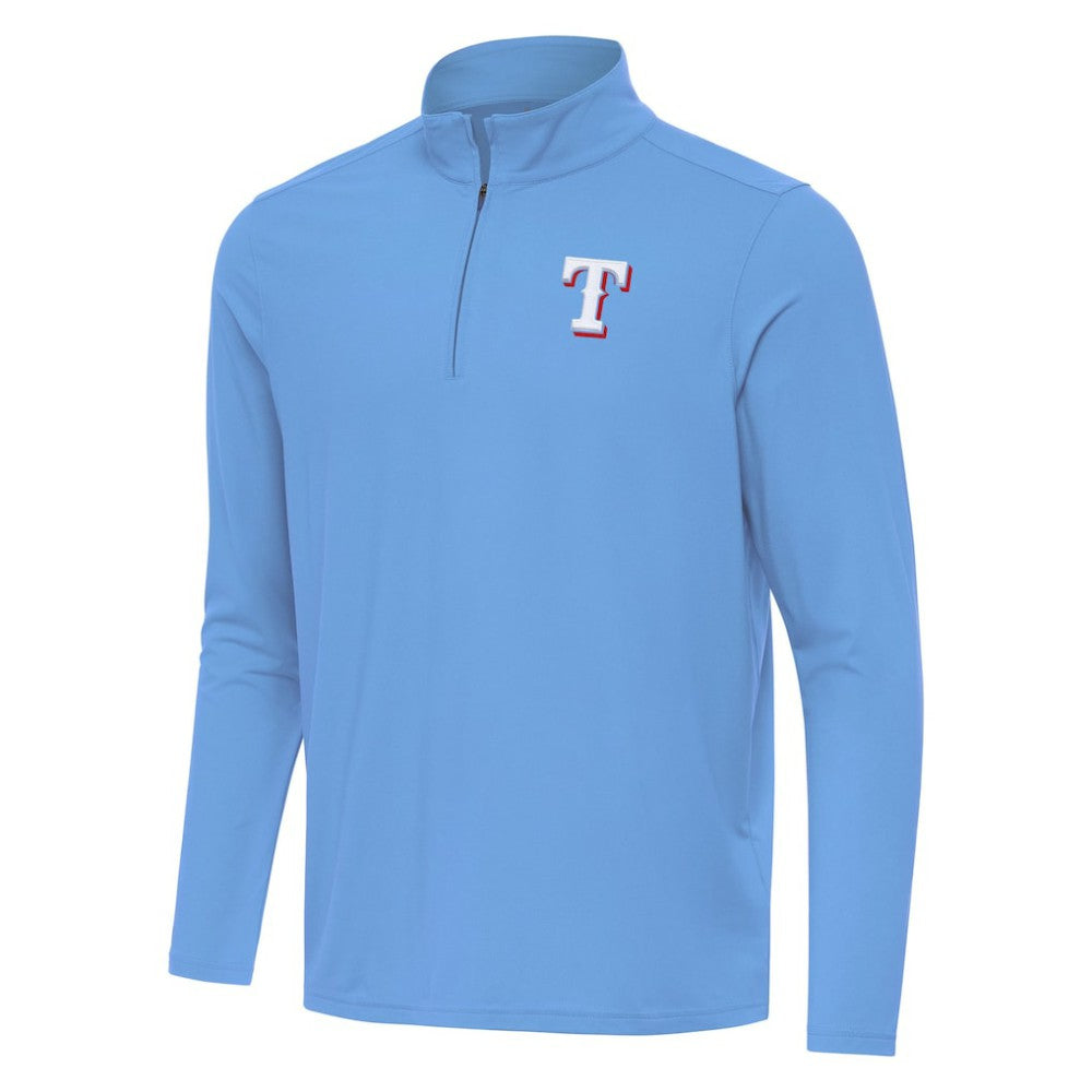 Texas Rangers Antigua Intent Quarter-Zip Top Outlet
