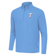Texas Rangers Antigua Intent Quarter-Zip Top Outlet