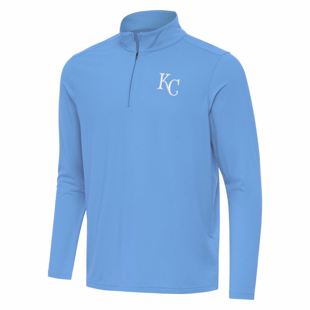 Kansas City Royals Antigua Intent Quarter-Zip Top Sale
