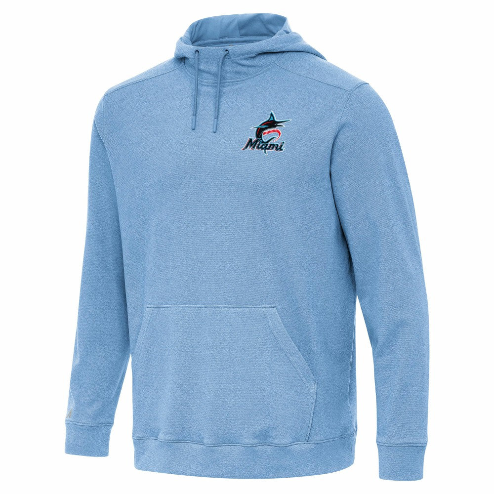 Miami Marlins Antigua Cloud Pullover Hoodie for sale