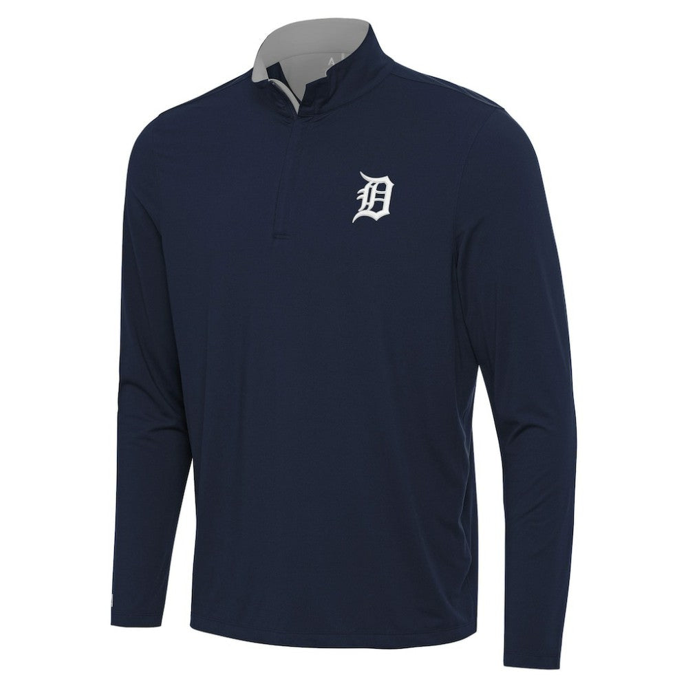 Detroit Tigers Antigua Content Quarter-Zip Top Discount