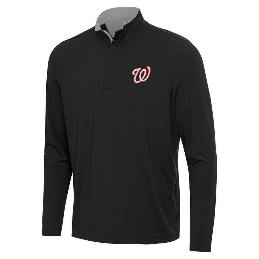Washington Nationals Antigua Content Quarter-Zip Top Online
