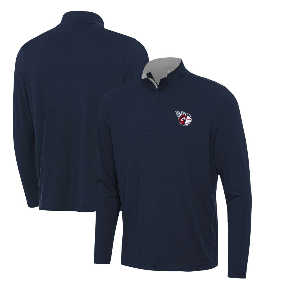 Cleveland Guardians Antigua Content Quarter-Zip Top Sale