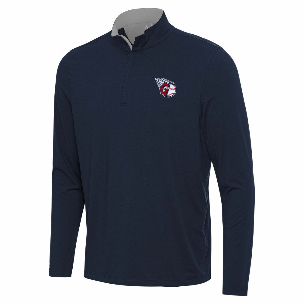 Cleveland Guardians Antigua Content Quarter-Zip Top Sale