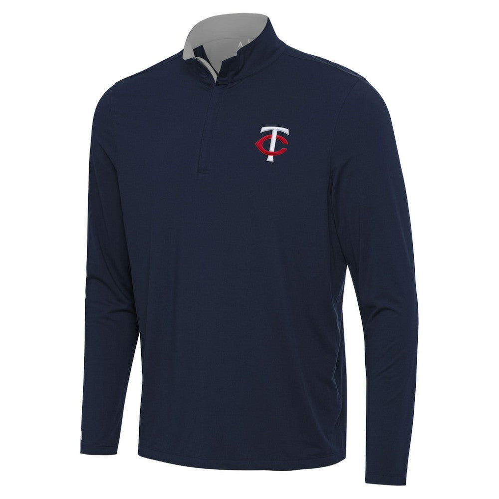 Minnesota Twins Antigua Content Quarter-Zip Top Sale