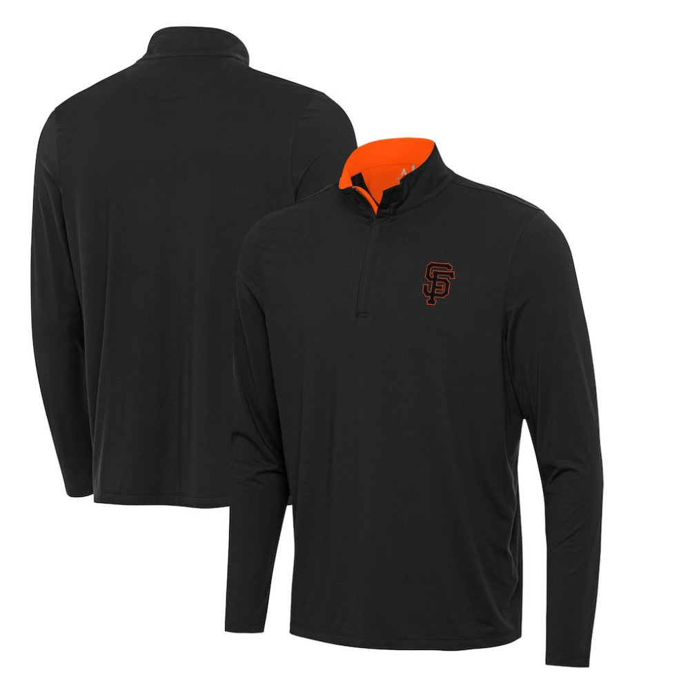 San Francisco Giants Antigua Content Quarter-Zip Top Outlet