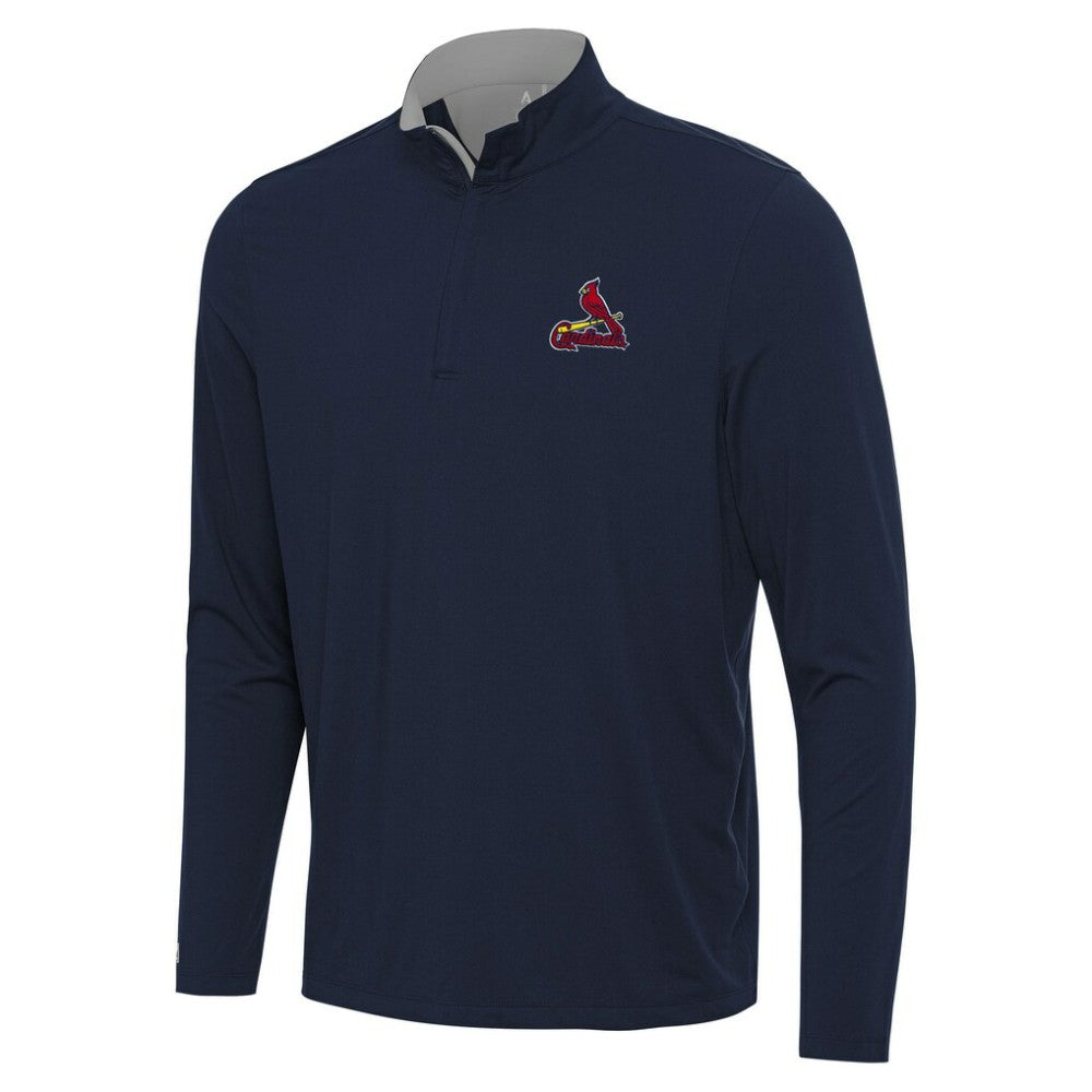 St. Louis Cardinals Antigua Content Quarter-Zip Top Discount