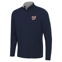 Washington Nationals Antigua Content Quarter-Zip Top Online