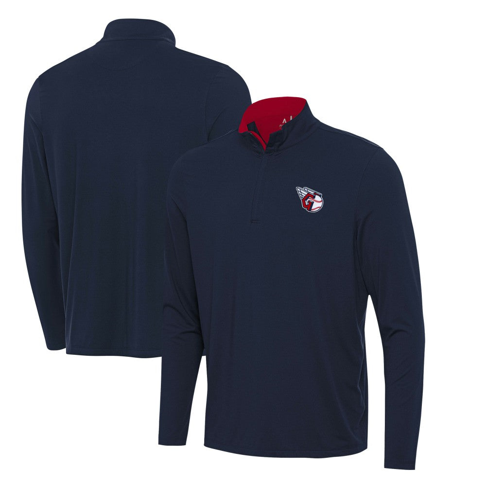 Cleveland Guardians Antigua Content Quarter-Zip Top Sale