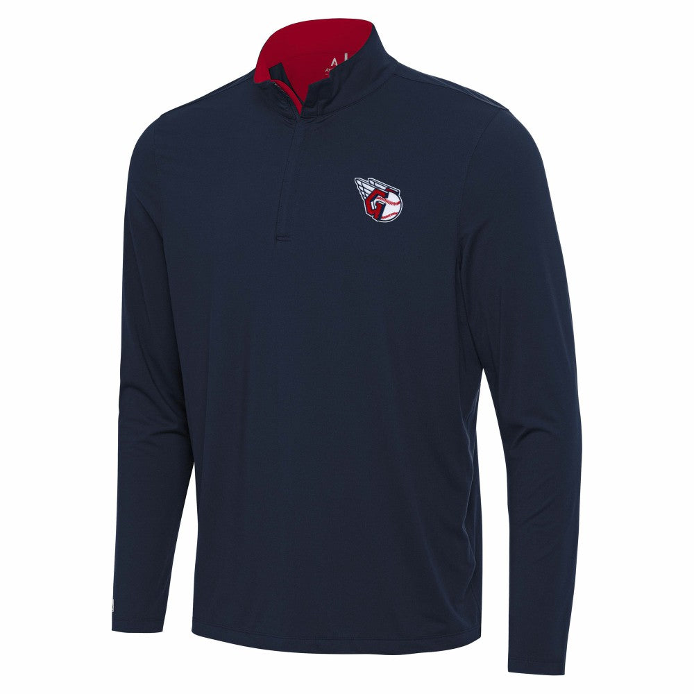 Cleveland Guardians Antigua Content Quarter-Zip Top Sale