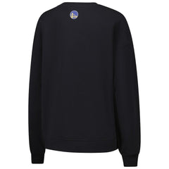 Golden State Warriors Terez Women's Gemstone Logo Pullover Sweatshirt Black