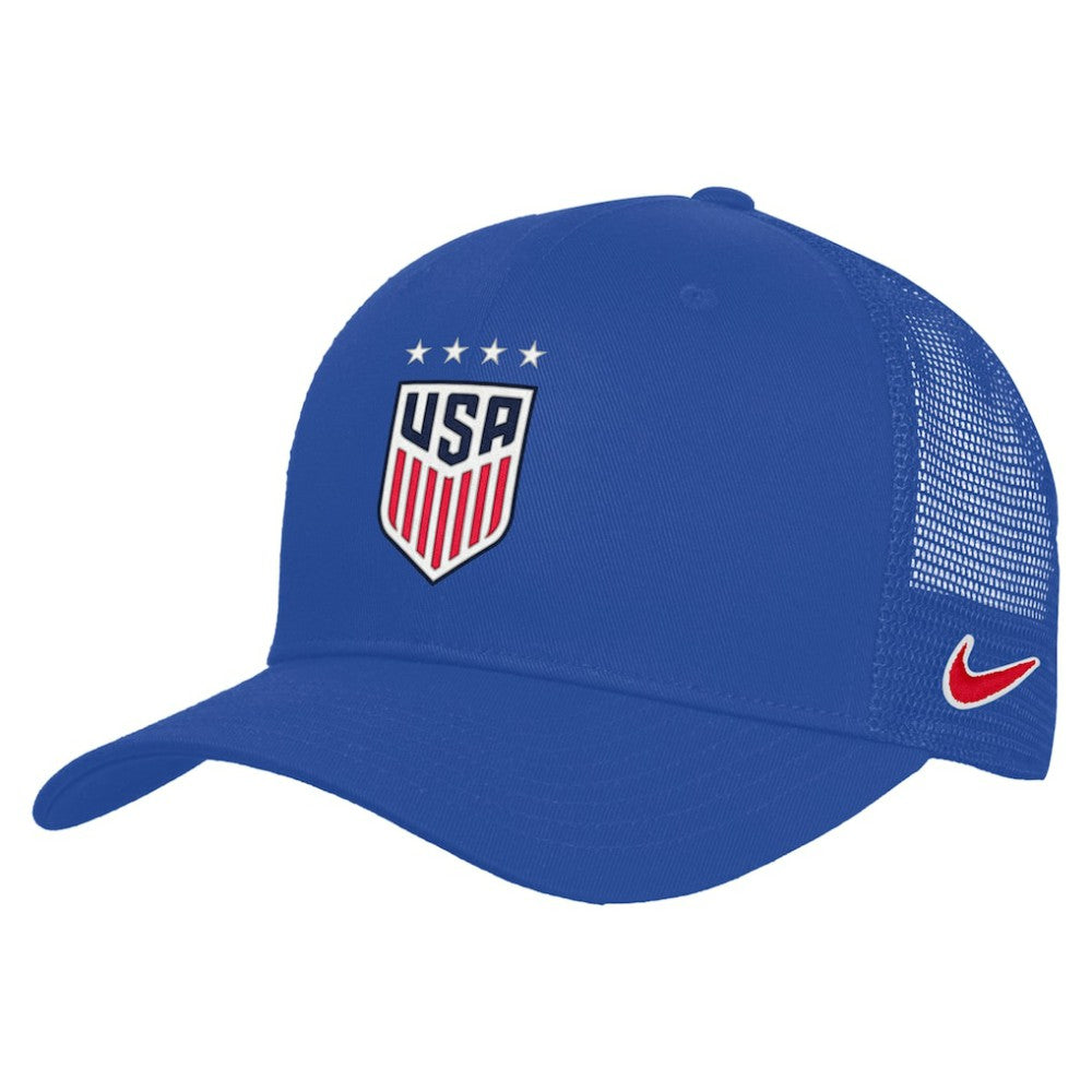 Nike - USWNT Unisex Rise Adjustable Trucker Hat - Blue
