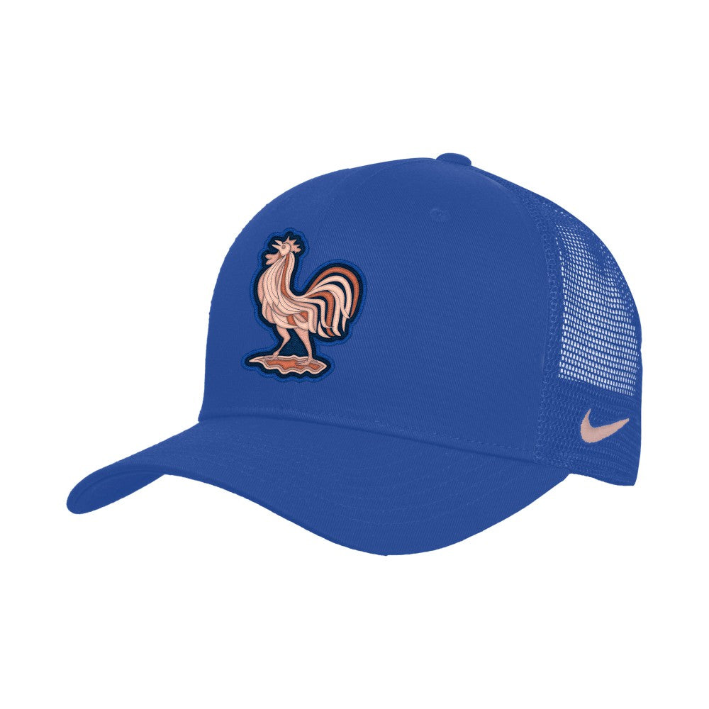Nike - France National Team Unisex Rise Adjustable Trucker Hat - Blue