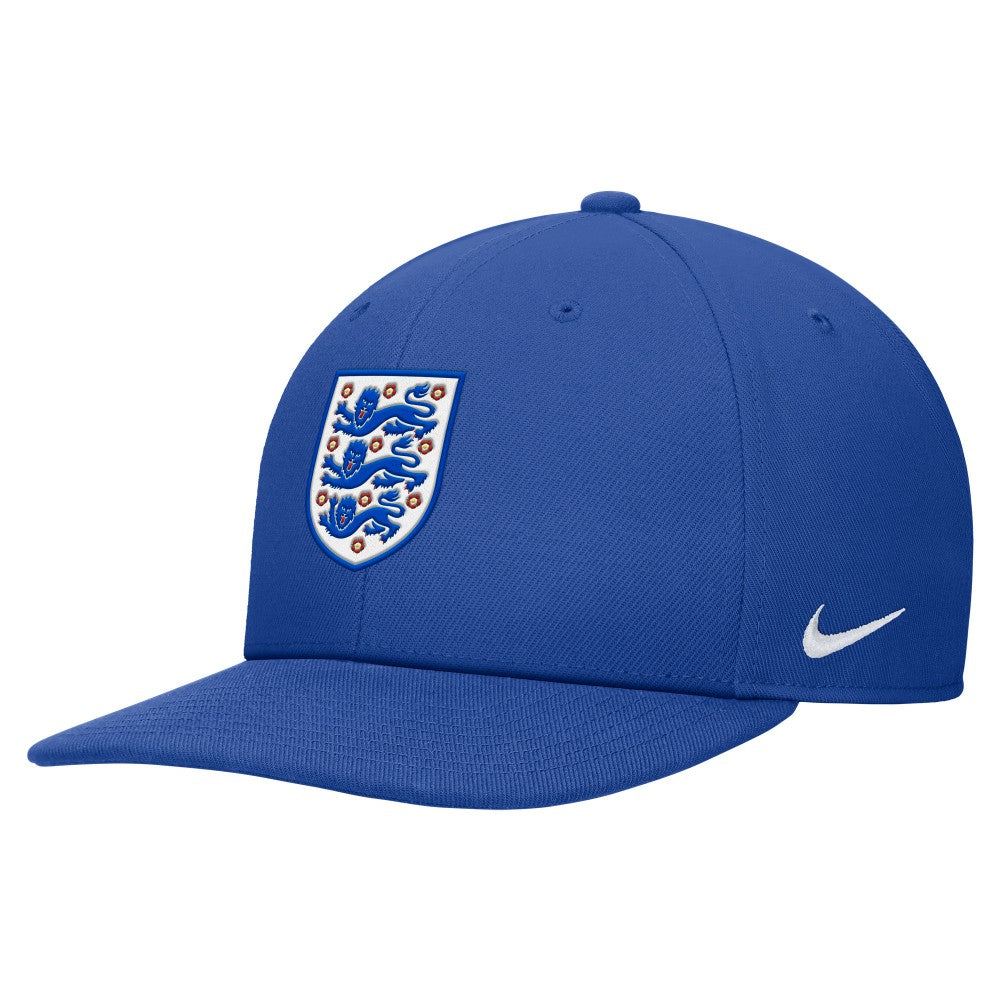 Nike - England National Team Unisex Pro Flatbill Snapback Hat - Blue