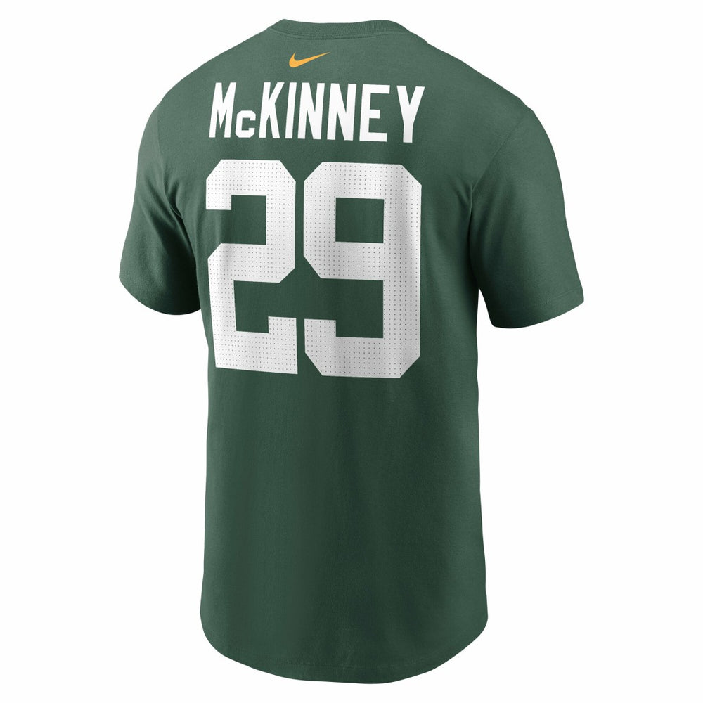 Xavier McKinney Green Bay Packers Name & Number T-Shirt - Green - Nike