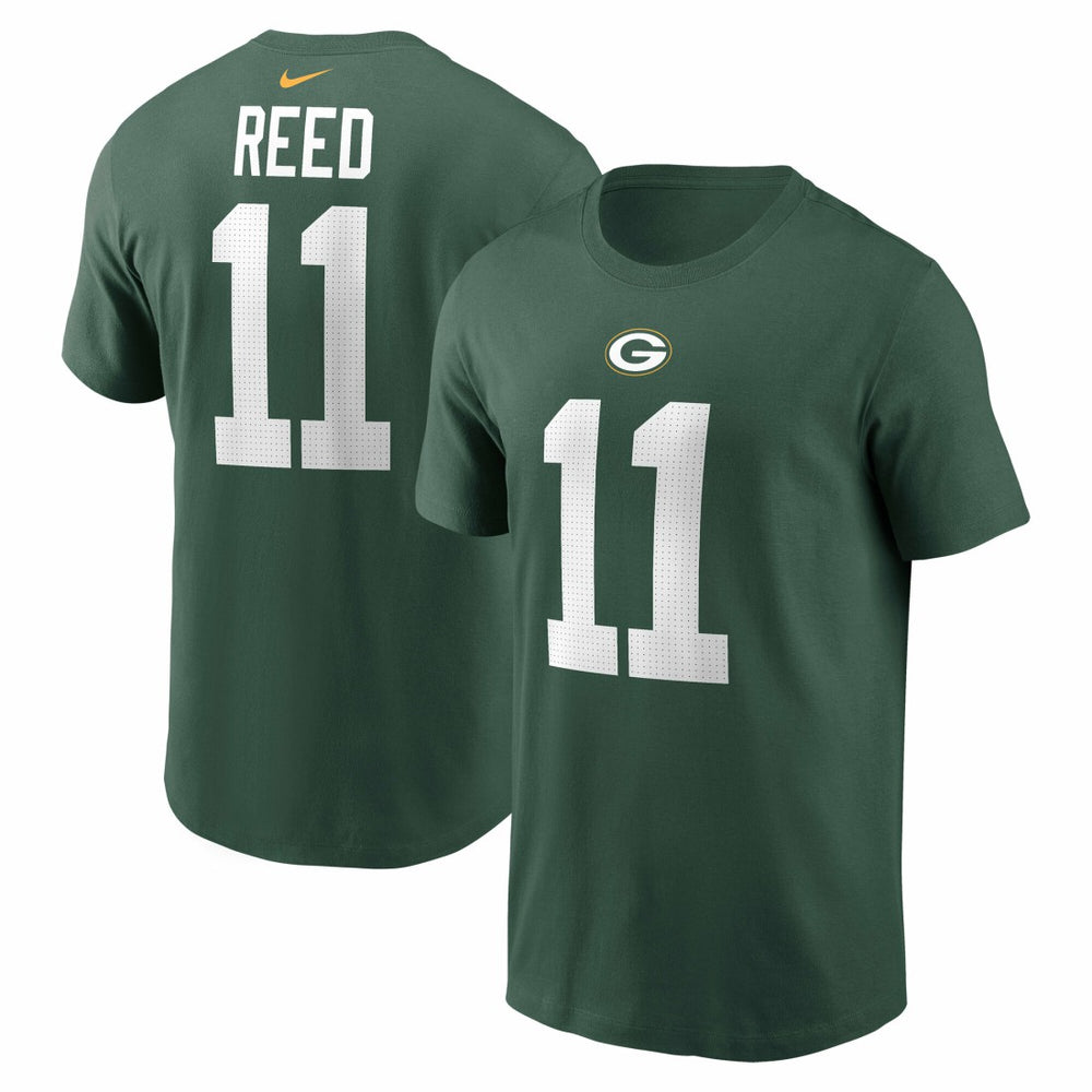 Jayden Reed Green Bay Packers Name & Number T-Shirt - Green - Nike
