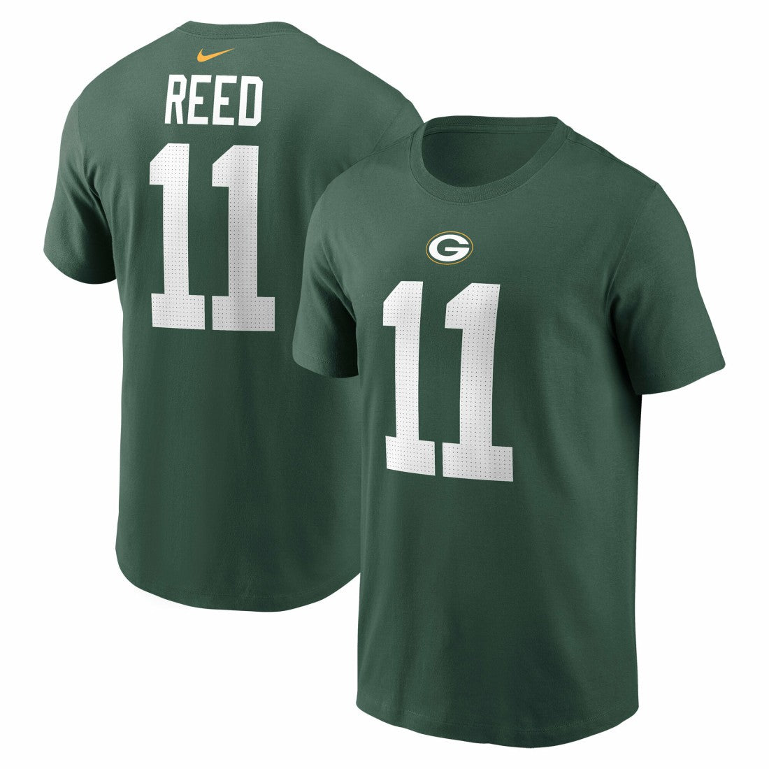 Jayden Reed Green Bay Packers Name & Number T-Shirt - Green - Nike