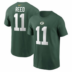 Jayden Reed Green Bay Packers Name & Number T-Shirt - Green - Nike