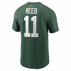 Jayden Reed Green Bay Packers Name & Number T-Shirt - Green - Nike