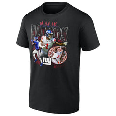Malik Nabers New York Giants Notorious Player Graphic T-Shirt - Black - Fanatics