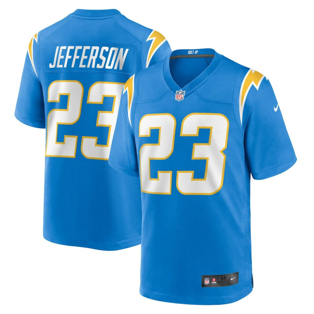 Tony Jefferson Los Angeles Chargers Team Game Jersey - Powder Blue - Nike