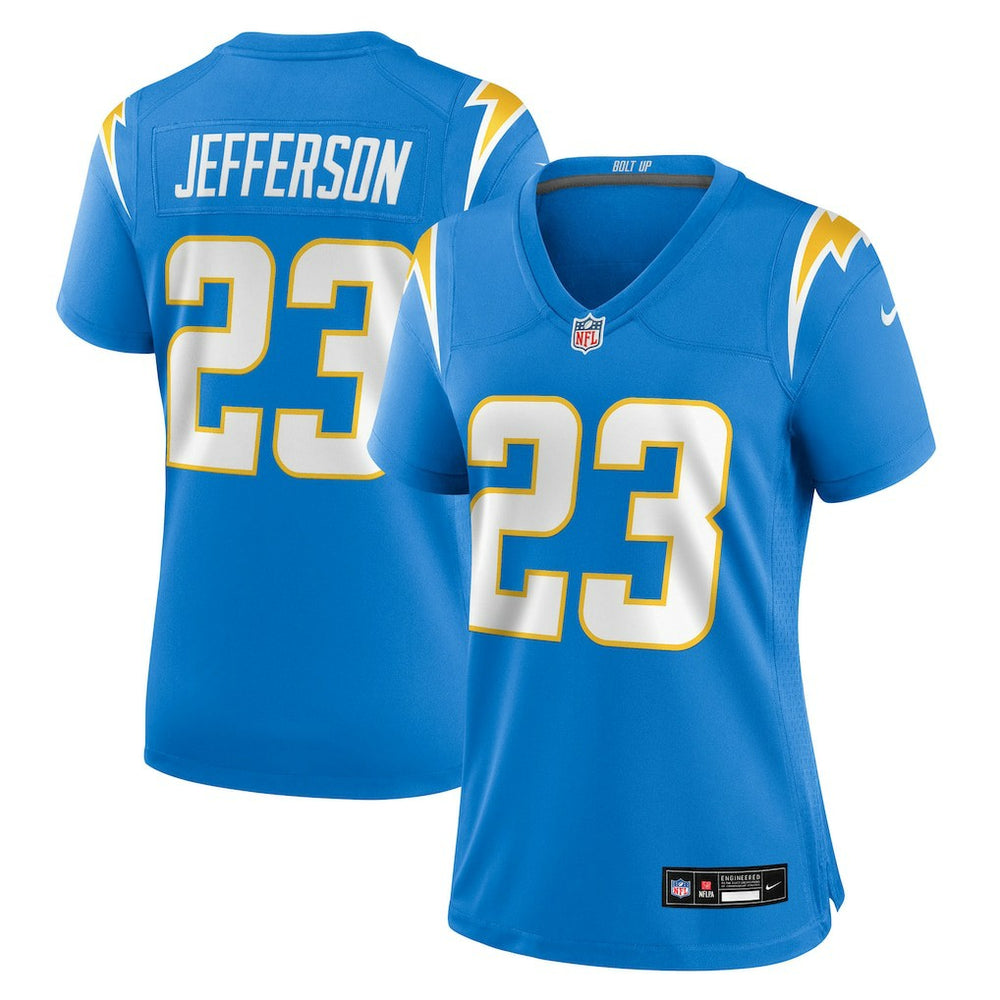 Tony Jefferson Los Angeles Chargers Women's Team Game Jersey - Powder Blue - Nike
