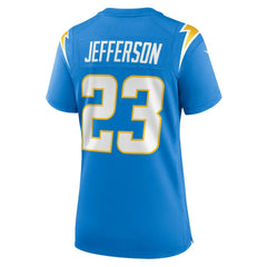 Tony Jefferson Los Angeles Chargers Women's Team Game Jersey - Powder Blue - Nike
