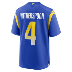 Ahkello Witherspoon Los Angeles Rams Team Game Jersey - Royal - Nike