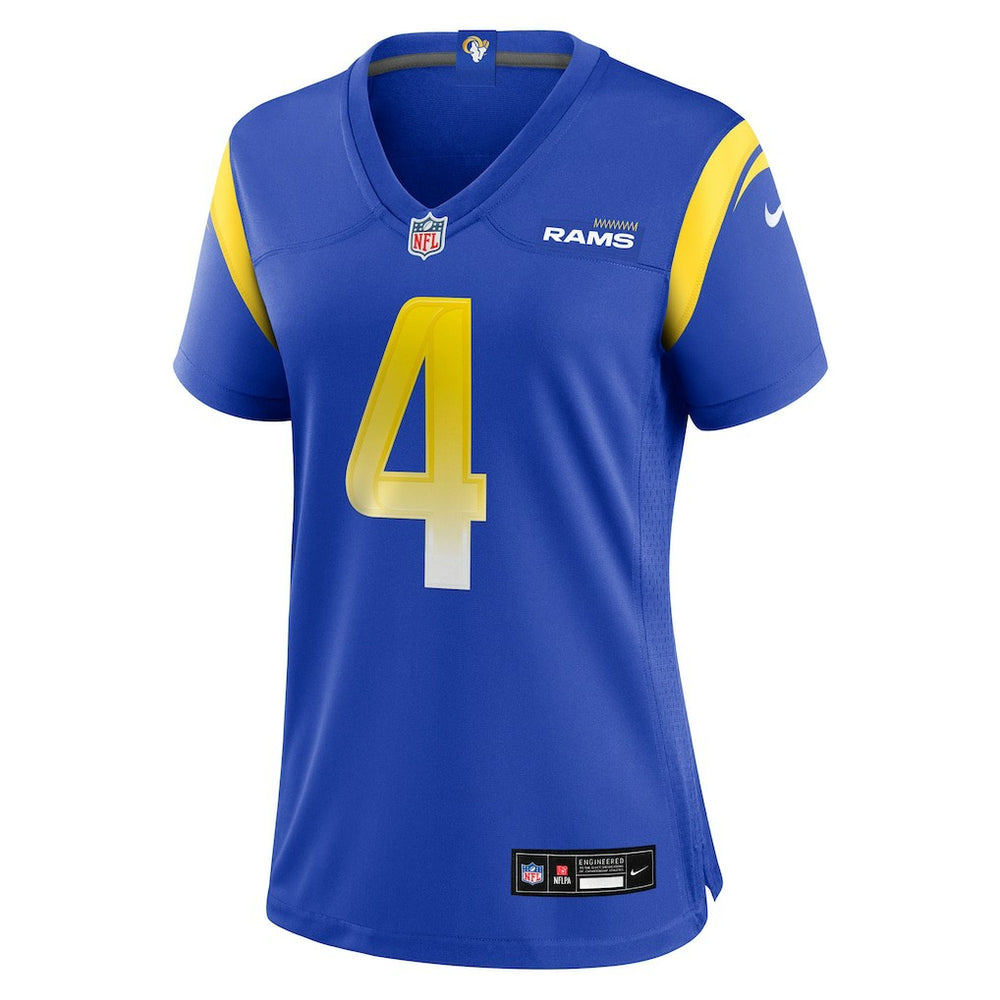Ahkello Witherspoon Los Angeles Rams Women's Team Game Jersey - Royal - Nike