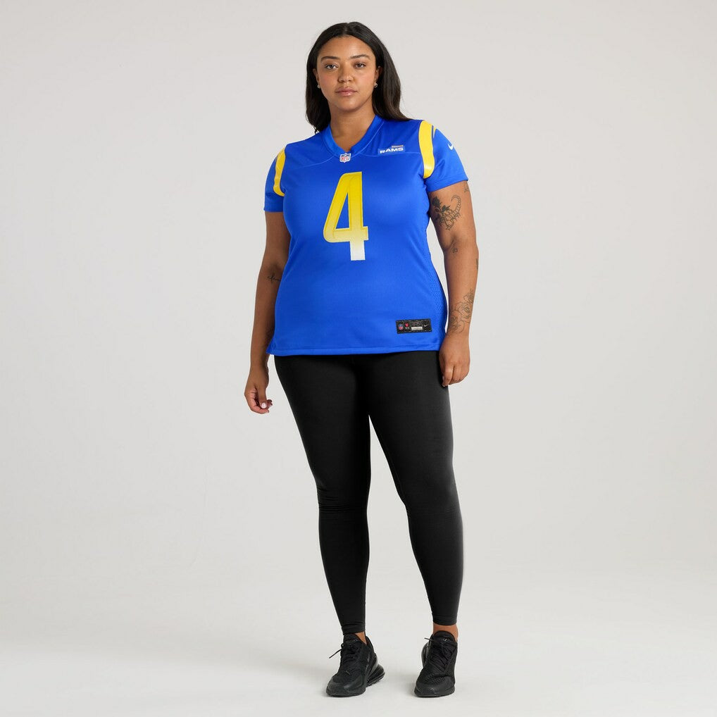 Ahkello Witherspoon Los Angeles Rams Women's Team Game Jersey - Royal - Nike