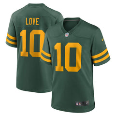 Jordan Love Green Bay Packers Alternate Game Jersey - Green - Nike
