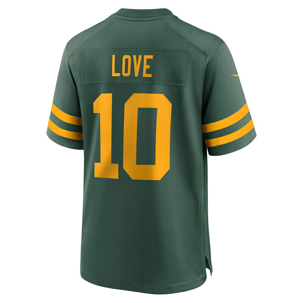 Jordan Love Green Bay Packers Alternate Game Jersey - Green - Nike