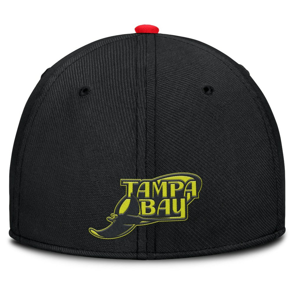 Tampa Bay Rays Nike Neon 90s Rise SwooshFlex Hat Sale
