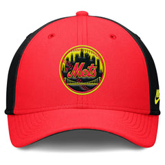 New York Mets Nike Neon 90s Rise SwooshFlex Hat Discount