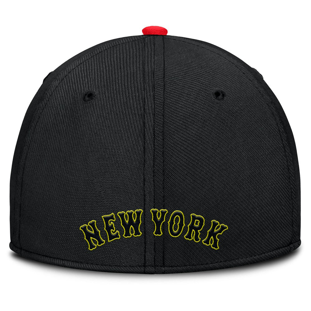 New York Mets Nike Neon 90s Rise SwooshFlex Hat Discount